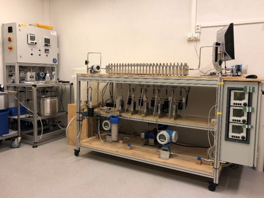 NIVA's membrane laboratory