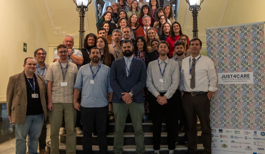 The research team in the 'Just4Care' project.